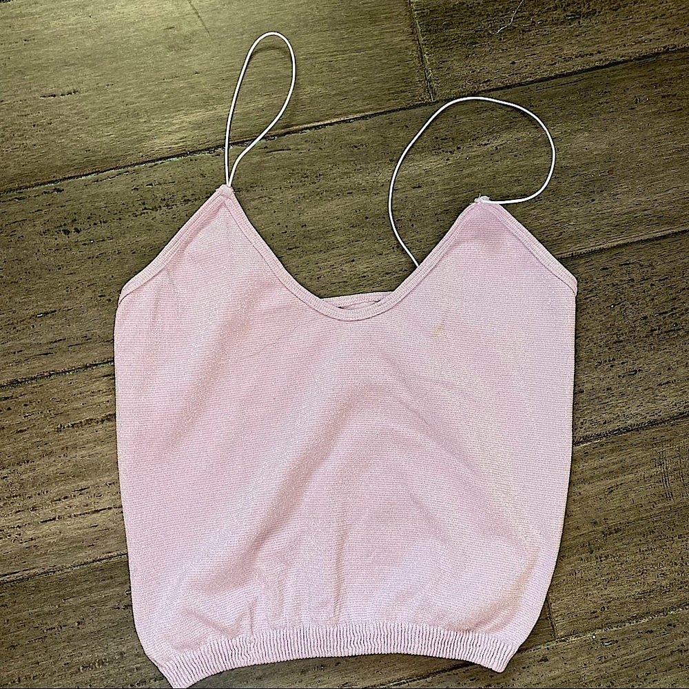 FREE PEOPLE intimately shimmer tank